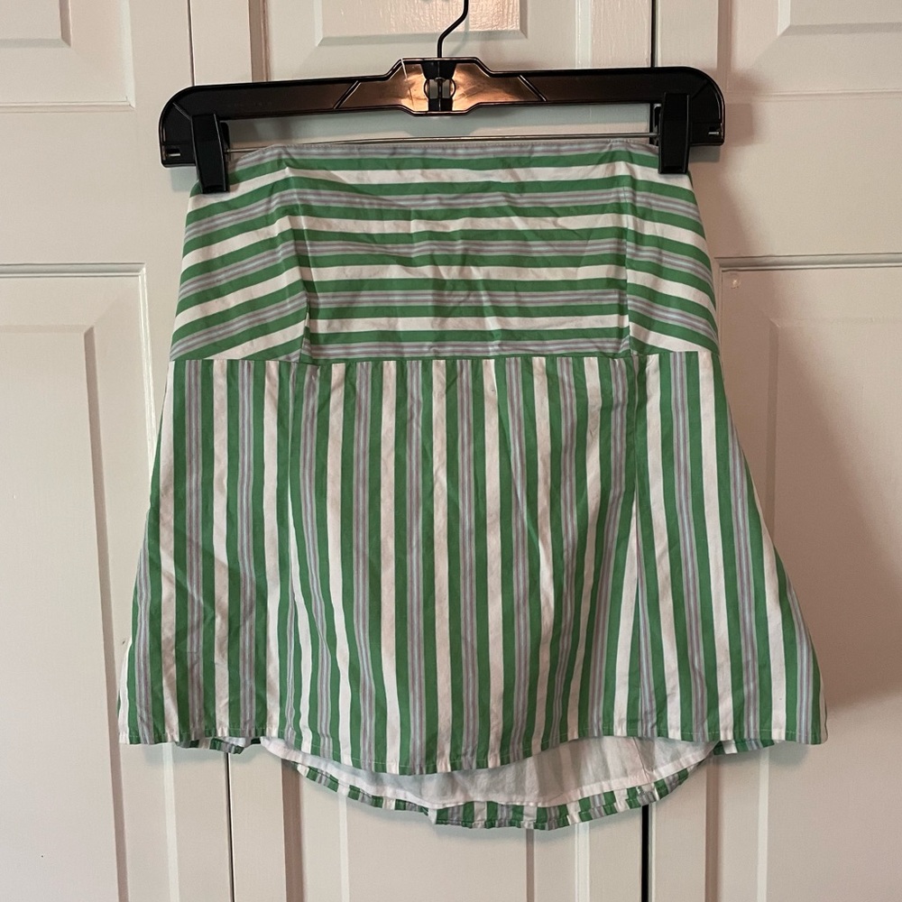 Ann Taylor LOFT Striped Strapless Top